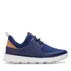Clarks Soopasft. 01 - Blue Textile - Womens 8