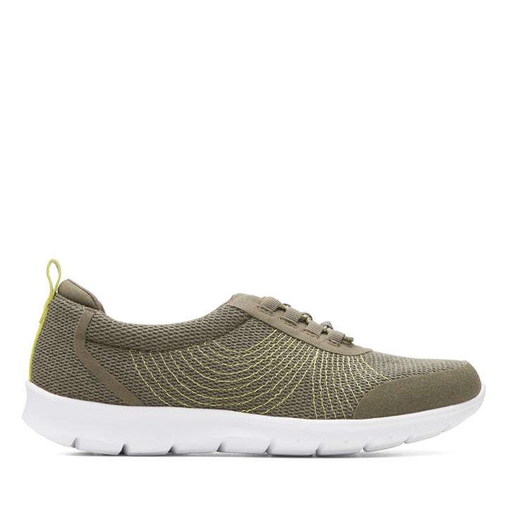 Clarks Step Allenabay - Khaki - Womens 5.5