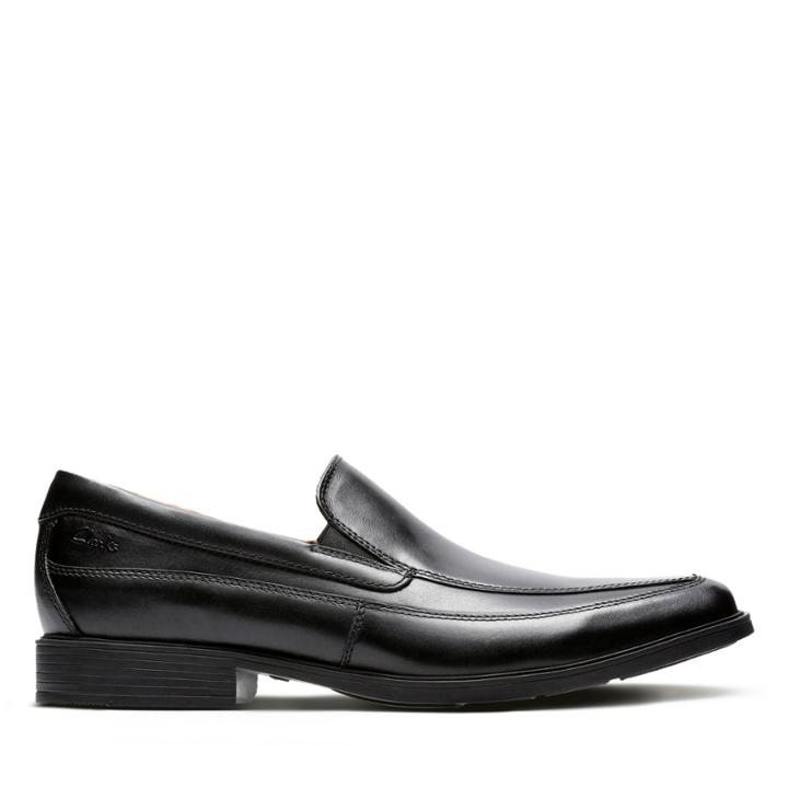 Clarks Tilden Free - Black Leather - Mens 12