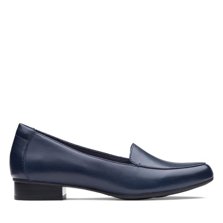 Clarks Juliet Lora - Navy Leather - Womens 6