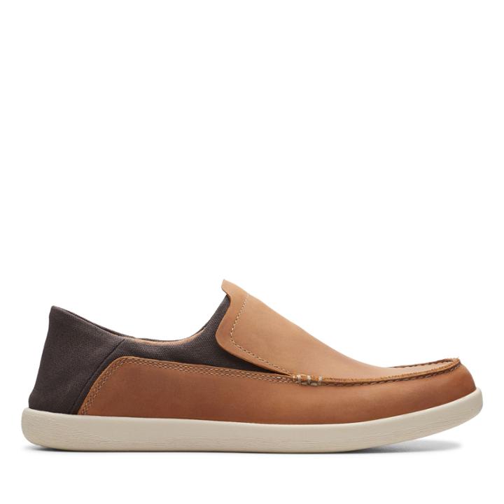 Clarks Un Lisbon Lane - Tan Combi - Mens 8.5