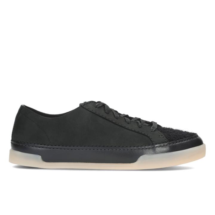 Clarks Hidi Holly - Black Combi Leather - Womens 7.5