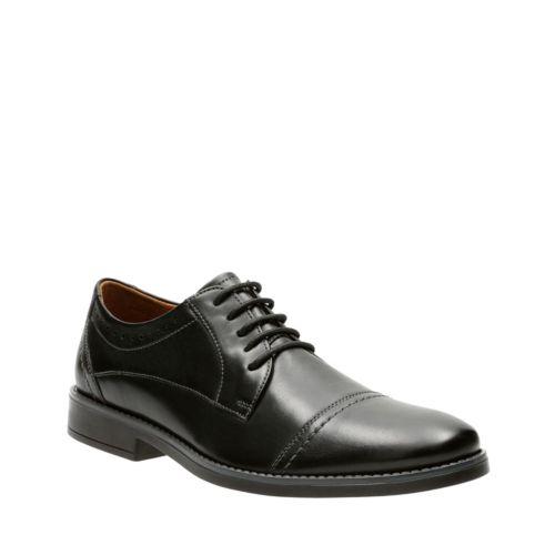 Clarks Garren Cap In Black