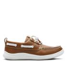 Clarks Cloud Swing - Tan Leather - Childrens 8.5