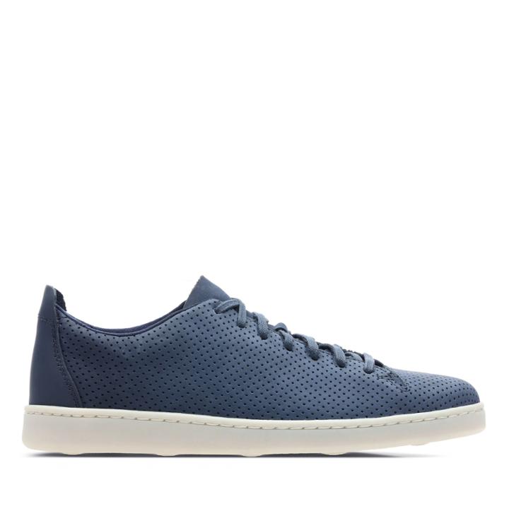 Clarks Nathan Limit - Navy Nubuck - Mens 8