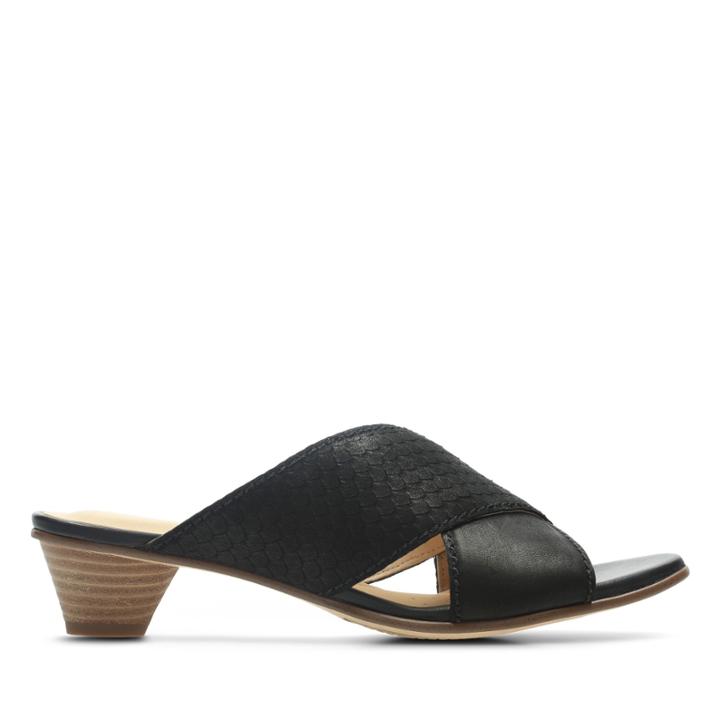 Clarks Mena Island - Black Combination - Womens 10