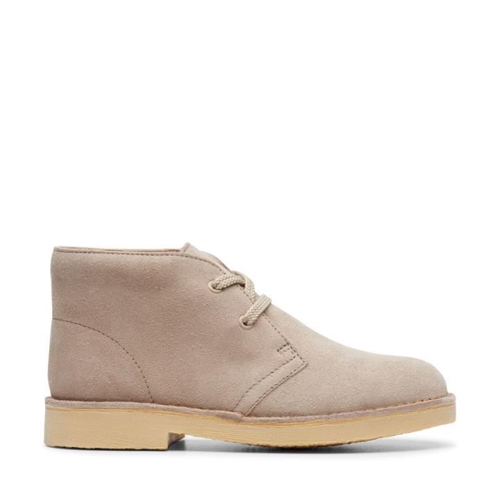 Clarks Desert Boot - Sand Suede - Childrens 2.5