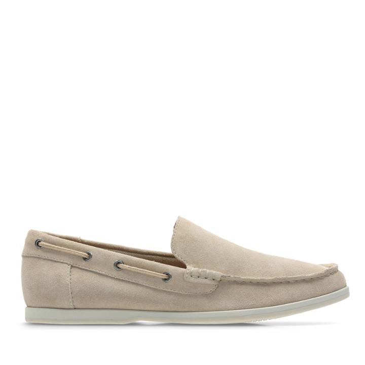 Clarks Morven Sun - Nude Suede - Mens 7