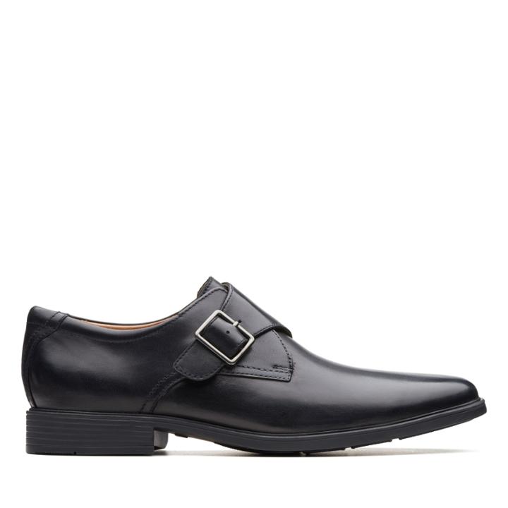 Clarks Tilden Style - Black Leather - Mens 8