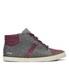 Clarks Comic Pop Junior - Grey Canvas - Childrens 2