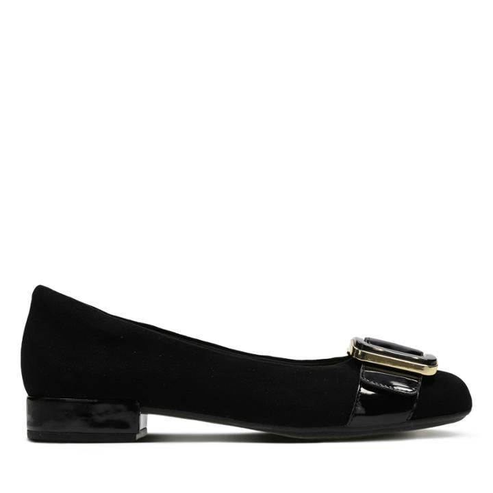 Clarks Rosabella Faye - Black Suede - Womens 7