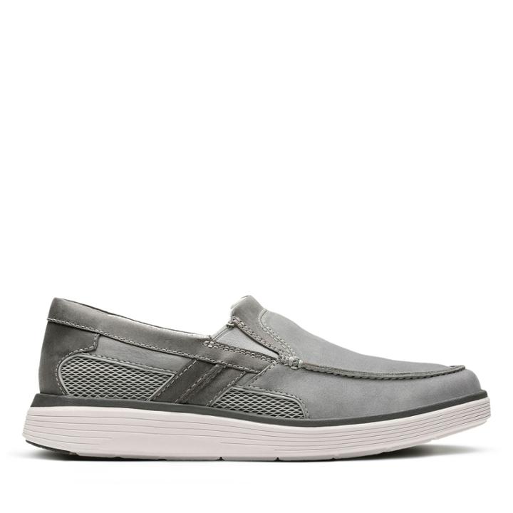Clarks Un Abode Free - Grey Nubuck - Mens 7