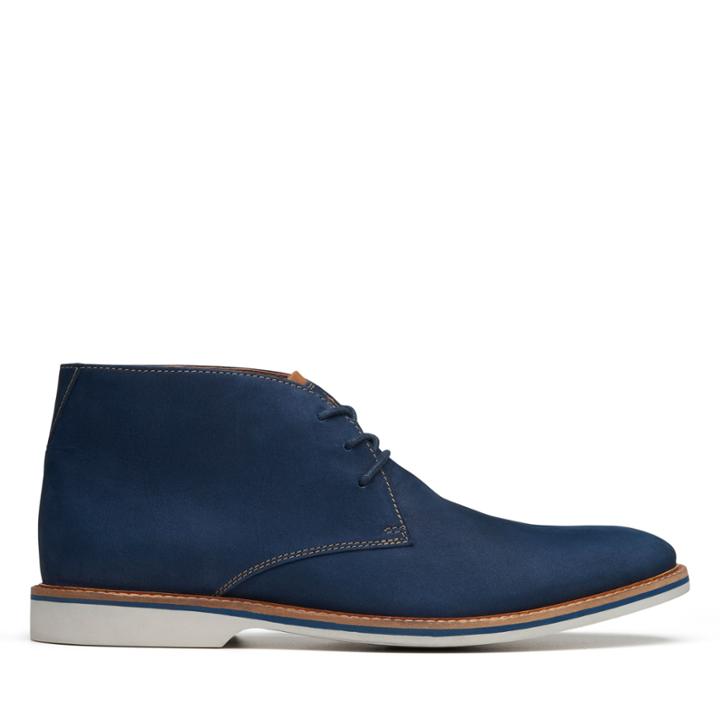 Clarks Atticus Limit - Navy Nubuck - Mens 8