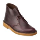 Originals Desert Boot In Wine Leather