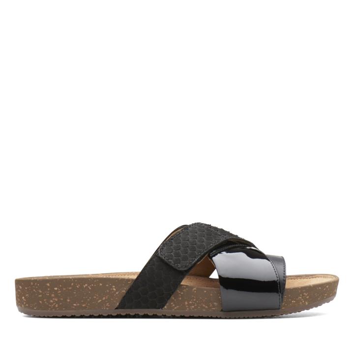 Clarks Rosilla Derby - Black Combination - Womens 7.5