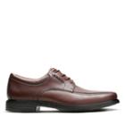 Clarks Unkenneth Way - Brown Leather - Mens 10.5