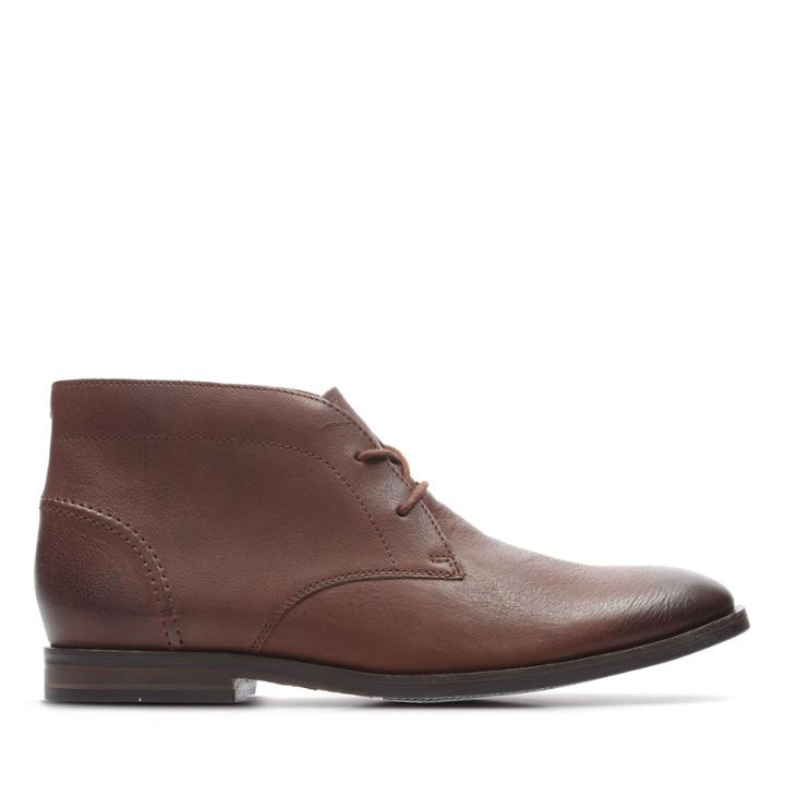 Clarks Glide Chukka - British Tan Leather - Mens 7