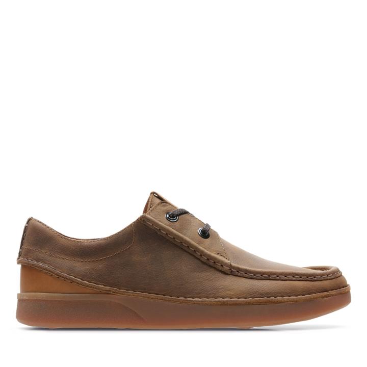 Clarks Oakland Seam - Tan Leather - Mens 8.5