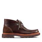 Clarks Trace Ramble - Dark Brown Leather - Mens 10.5