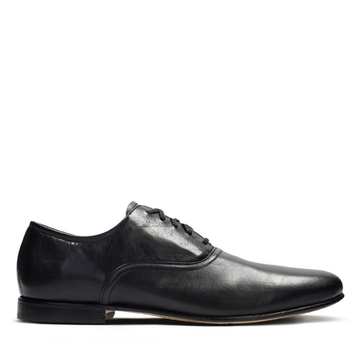 Clarks Form Lace - Black Leather - Mens 9.5