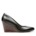 Clarks Raven Rise - Black Leather - Womens 10