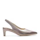 Clarks Ellis Ruby - Rose Gold Leather - Womens 6
