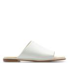 Clarks Bay Petal - White Leather - Womens 7