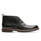 Clarks Bostonian Melshire Top - Black Leather - Mens 7