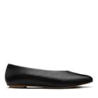 Clarks Margot Free - Black Leather - Womens 6