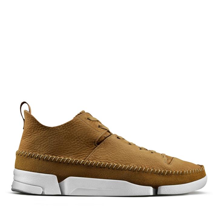 Clarks Trigenic Flex - Oak Nubuck - Mens 7
