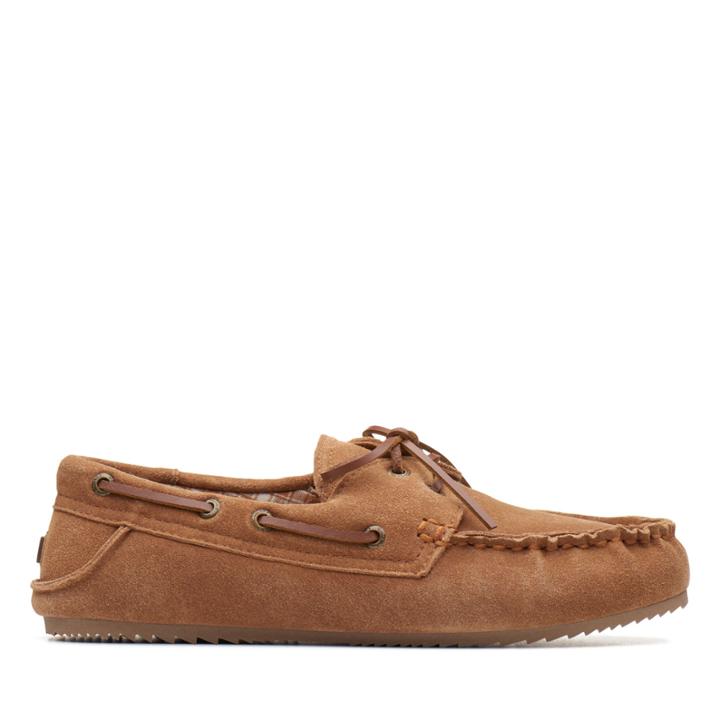 Clarks Jordy Brik - Cognac - Mens 12