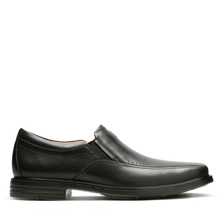 Clarks Unsheridan Go - Black Leather - Mens 7.5