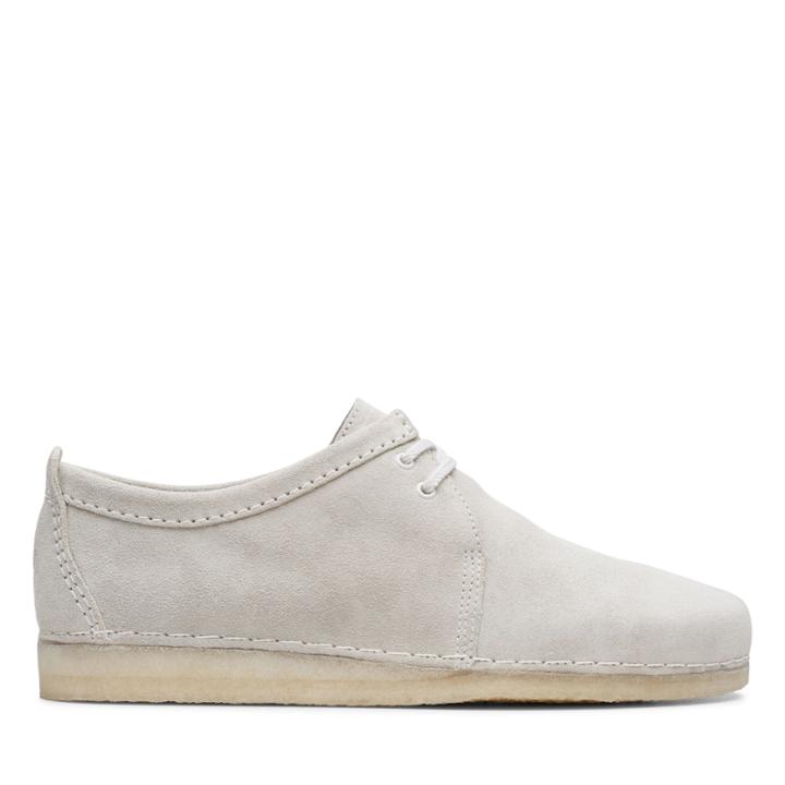 Clarks Ashton - Off White Suede - Mens 10