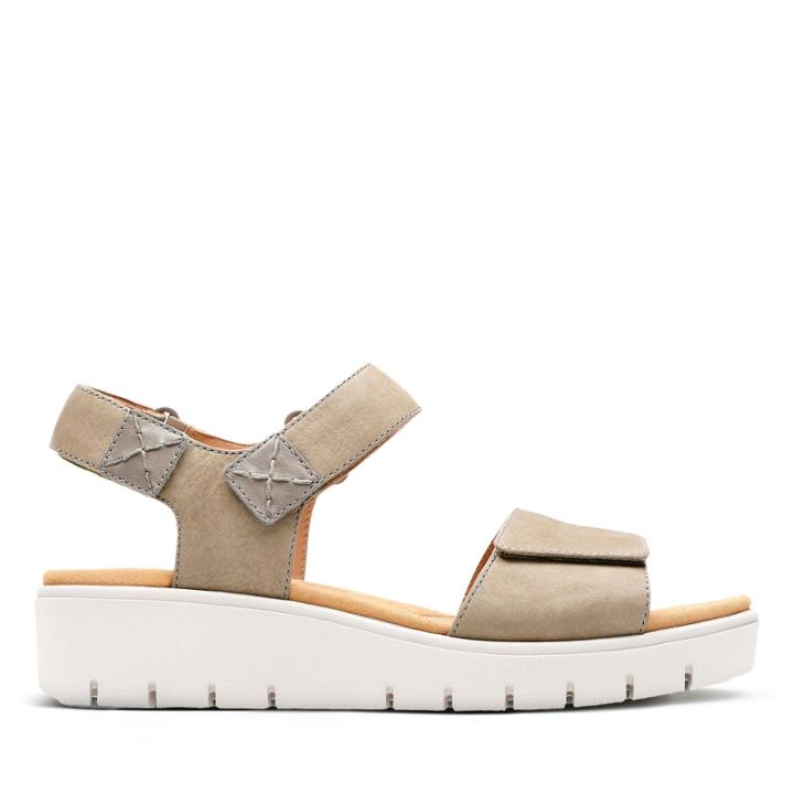 Clarks Un Karely Bay - Sage Nubuck - Womens 7.5