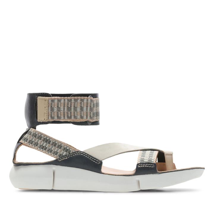 Clarks Tri Rush - Dark Grey Combi - Womens 9