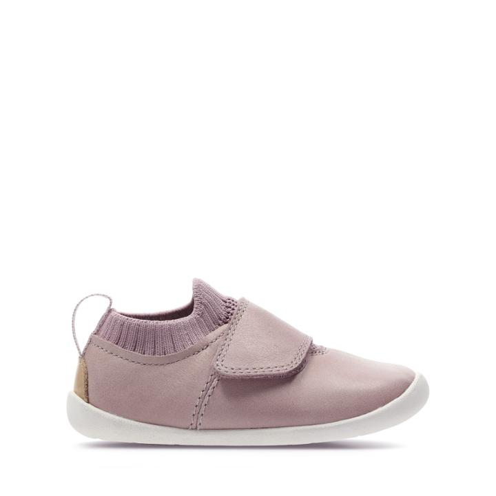 Clarks Roamer Seek - Pink Leather - Childrens 4.5