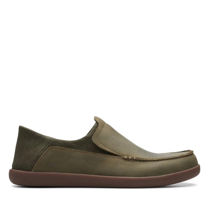 Clarks Un Lisbon Lane - Olive Combination - Mens 12