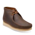 Clarks Wallabee Boot In Beeswax Leather