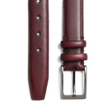 Clarks Fea Edge Dress - Burgundy - Mens Accessories 34