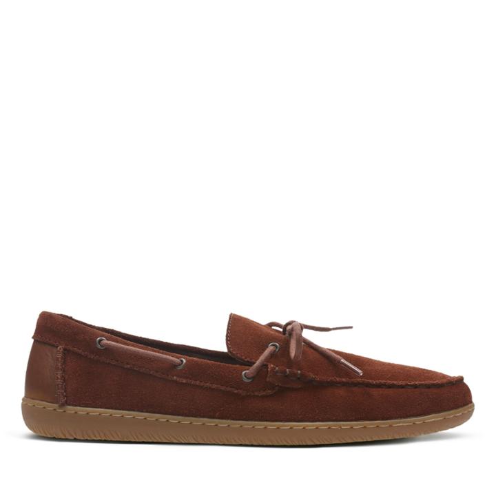 Clarks Saltash Edge - Rust Suede - Mens 10.5