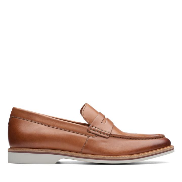 Clarks Atticus Free - Tan Leather - Mens 9