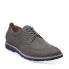 Clarks Gambeson Dress In Grey Nubuck