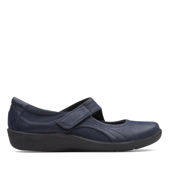 Clarks Sillian Bella - Navy - Womens 8.5