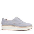 Clarks Teadale Rhea - Light Grey Suede - Womens 7