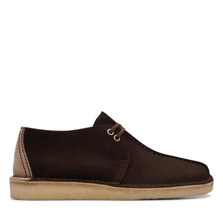 Clarks Desert Trek - Dark Brown - Mens 12