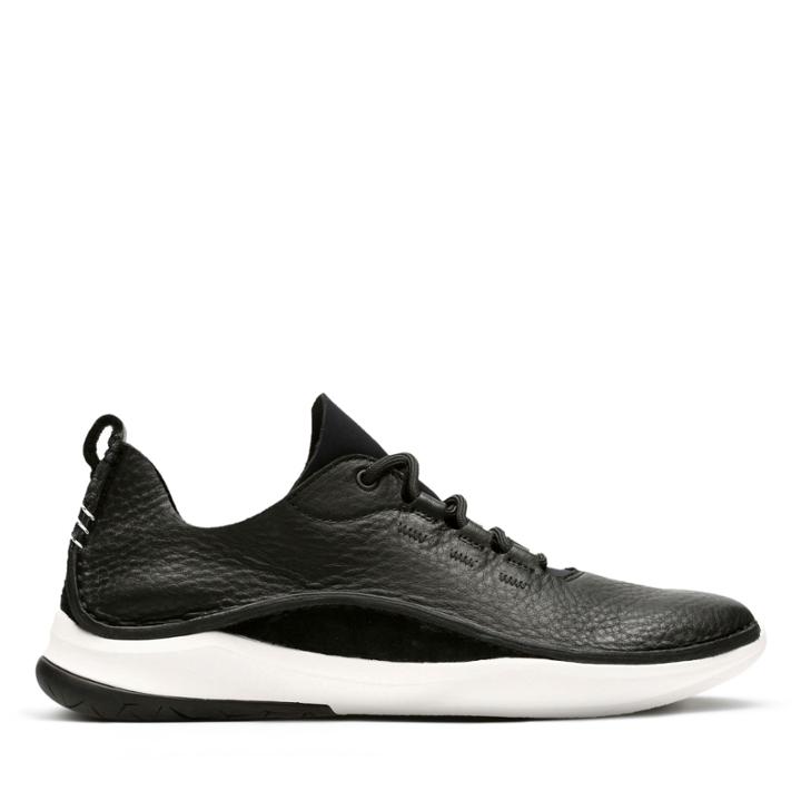 Clarks Privolution Lo - Black Leather - Mens 8