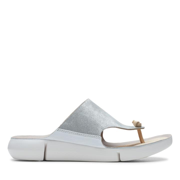 Clarks Tri Carmen - Silver - Womens 7.5