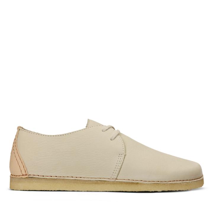 Clarks Ashton - Off White Nubuck - Womens 6.5
