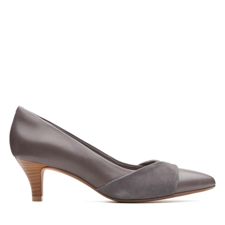 Clarks Linvale Vena - Grey Combination - Womens 5