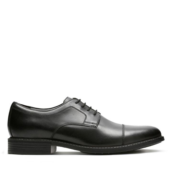 Clarks Delk Pace - Black Waterproof - Mens 8.5